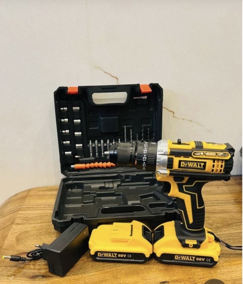 کیت دریل شارژی ۸۸ ولت طرح دیوالت  مدل  DFWALT 88V